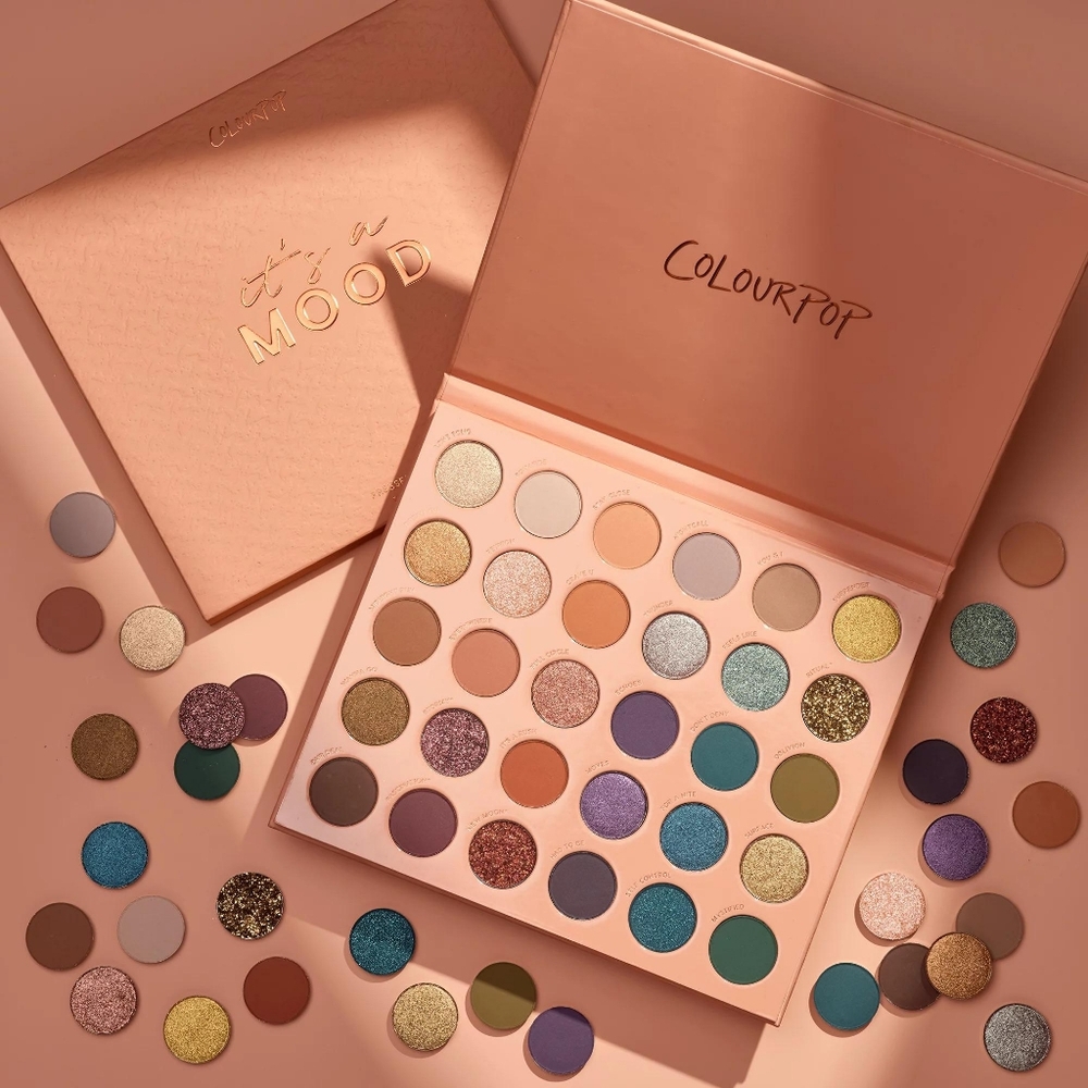 It's a Mood colourpop cosmetics makeup pallette